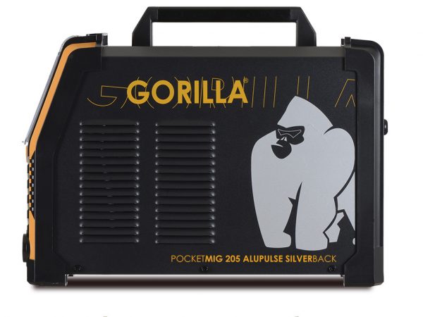 IWELD GORILLA POCKETMIG 205 ALUPULSE SILVERBACK hegesztő inverter - Image 2