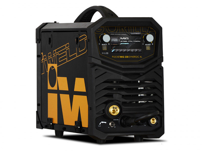 IWELD GORILLA POCKETMIG 230 Synergic XL hegesztő inverter