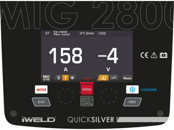 IWELD MIG 2800 Double Pulse hegesztő inverter