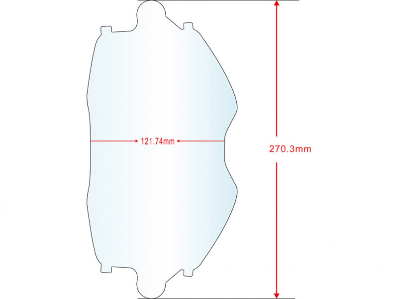 IWELD FLIP-UP DIGITAL 5.2 köszörűs védőplexi (2 db/cs)